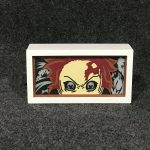 Kamado Tanjiro LED Lightbox - Demon Slayer 3D Shadow Box Anime Night Light - Image 2