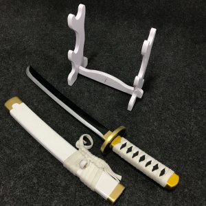 High-quality Wooden Sword Stand for authentic anime katana display