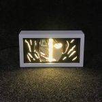 Eren Yeager LED Lightbox - Attack on Titan 3D Shadow Box Anime Night Light - Image 5
