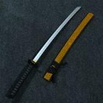 Dark Marble Shadow - Epic 104cm Deep Brown Silver Wooden Blade - Image 3