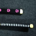 Shusui Wooden Katana - Zoro One Piece Black Blade Natural Wood Replica - Image 6