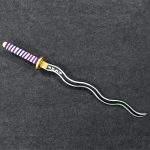 Ultimate Obanai Iguro Nichirin Wood Replica: #1 Legendary Serpent Breathing Blade - Intricate Exquisite Decor - Image 2