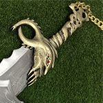 Ultimate Blades of Chaos Wood Replica: #1 Legendary Kratos Twin Blades - Brutal Exquisite Decor - Image 5