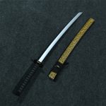 Samurai Katana Sovereign Marble - Epic Light Brown 104cm Silver Wooden Blade - Image 3