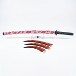 Kokushibo’s Flesh Sword: The Ultimate Handcrafted Wooden Replica from Demon Slayer - Image 2