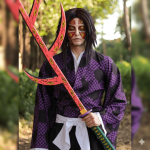 Kokushibo’s Flesh Sword: The Ultimate Handcrafted Wooden Replica from Demon Slayer - Image 6