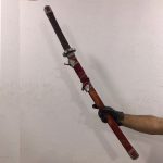 Legendary Sekiro Fushigiri Mortal Blade – The Ultimate 110 cm Crimson Masterpiece - Image 5