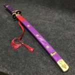 ONE PIECE - Wakazashi of Roronoa Zoro - Enma - Purple - WOODEN Blade - Image 2
