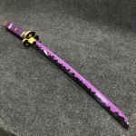 ONE PIECE - Wakazashi of Roronoa Zoro - Enma - Purple - WOODEN Blade - Image 3