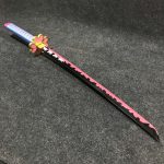 Mitsuri Kanroji’s Love Nichirin:Wooden Wakizashi Edition - Image 3