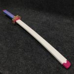 Mitsuri Kanroji’s Love Nichirin:Wooden Wakizashi Edition - Image 2