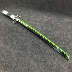 Sanemi Shinazugawa’s Wind Nichirin:Wooden Wakizashi Edition - Image 3