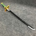Shinobu Kocho’s Insect Nichirin (V2):White Wooden Wakizashi Edition - Image 3